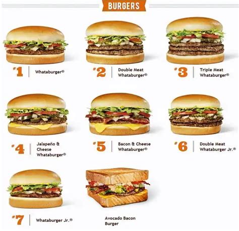 whatta burger menu|whataburger menu items and prices.